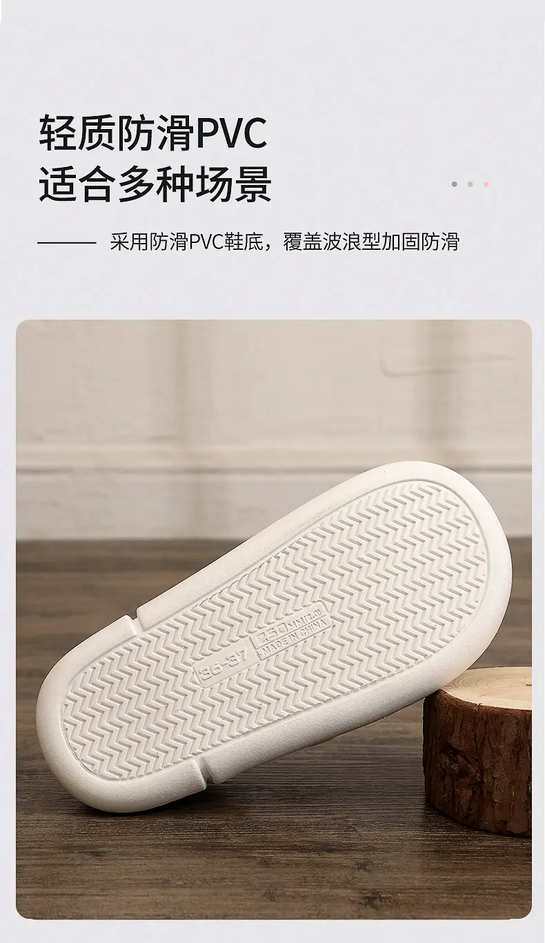 Thin Postpartum Shoes for Women Spring and Summer Thick-Soled Velcro Home Maternity Bag Heel Soft-Soled Cotton Slippers Non-Slip Wholesale — feature 8