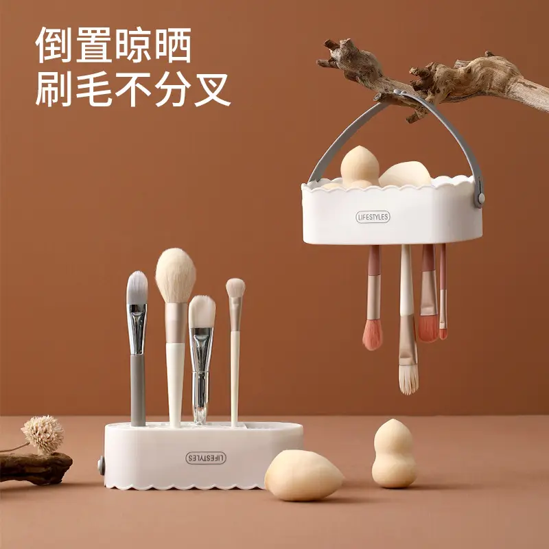 Fasola Makeup Brush Cleaning Box White Silicone Scrubber - Image 5