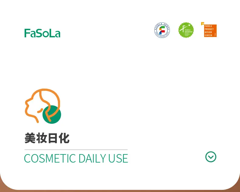 Fasola Makeup Brush Cleaning Box White Silicone Scrubber — feature 2