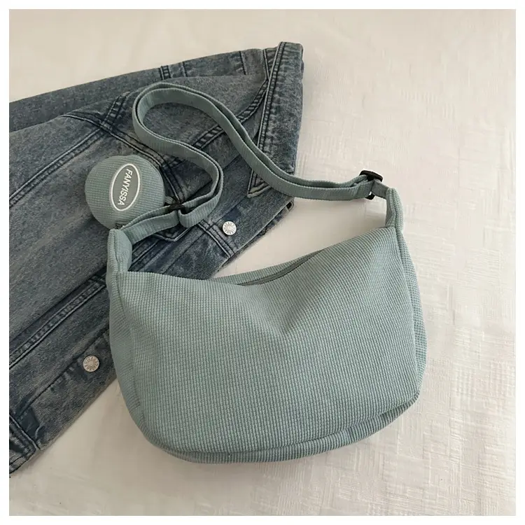 Corduroy Shoulder Crossbody Bag White 2026 — feature 20