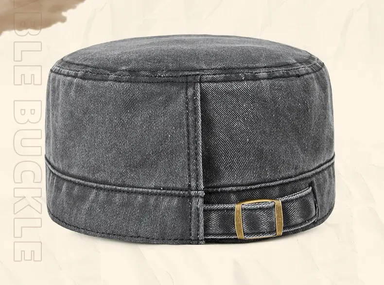 2025 Men Sun Hat Retro Washed Cotton Wide Bristle — feature 31