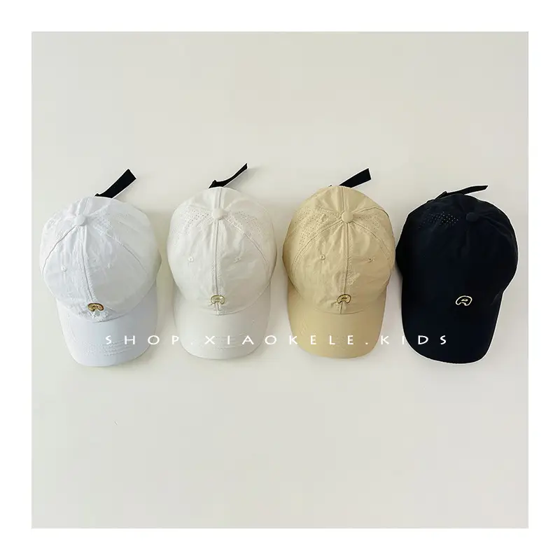 Children's Sunscreen Cap Summer New Boys Baseball Cap Ins South Korea Baby Sun Hat Thin Quick-drying Cap - Image 9