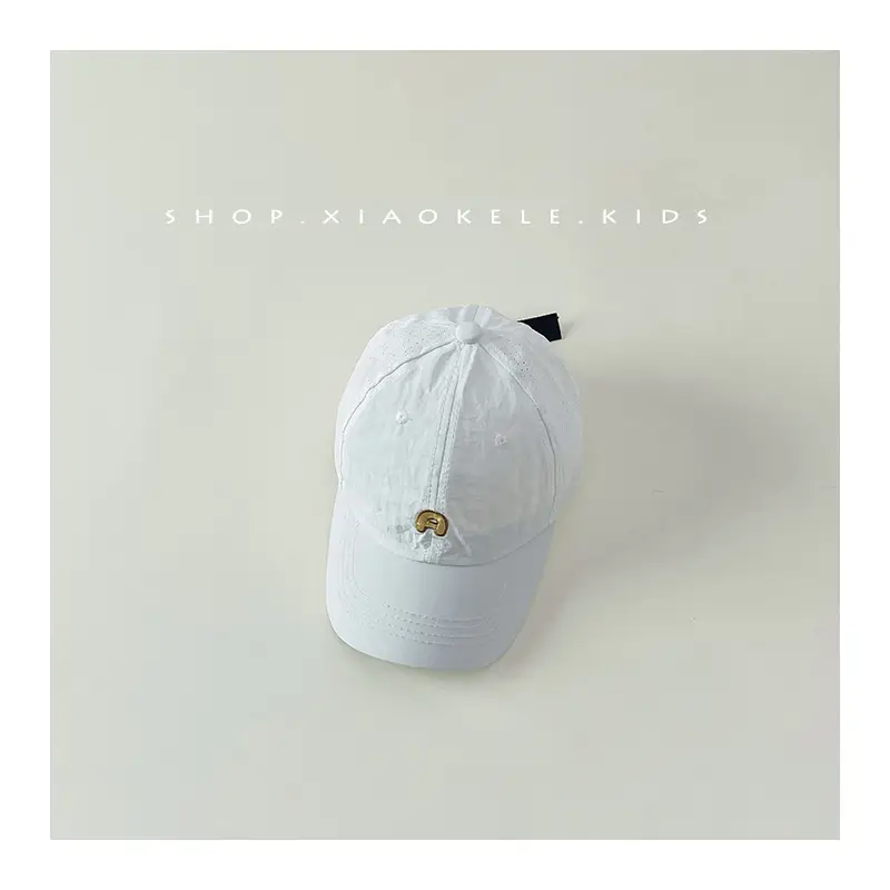 Children's Sunscreen Cap Summer New Boys Baseball Cap Ins South Korea Baby Sun Hat Thin Quick-drying Cap - Image 4