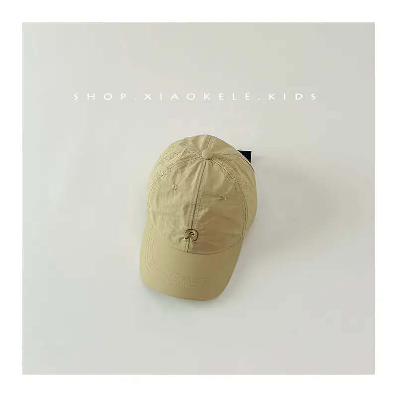 Children's Sunscreen Cap Summer New Boys Baseball Cap Ins South Korea Baby Sun Hat Thin Quick-drying Cap - Image 6