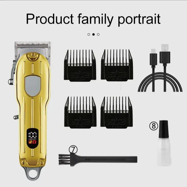 Wireless Digital Display Hair Clipper with Frictionless Heat - Image 5