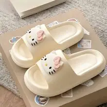 Cartoon Clogs for Women to Wear Outside, Versatile Thick-Soled Non-Slip Cold Sweat Removable Eva Cute Baotou Slippers for Dogs — feature 14