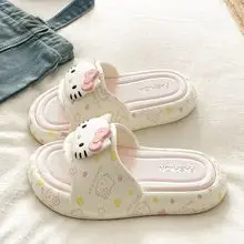 Cartoon Clogs for Women to Wear Outside, Versatile Thick-Soled Non-Slip Cold Sweat Removable Eva Cute Baotou Slippers for Dogs — feature 15