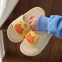 Cartoon Clogs for Women to Wear Outside, Versatile Thick-Soled Non-Slip Cold Sweat Removable Eva Cute Baotou Slippers for Dogs — feature 19