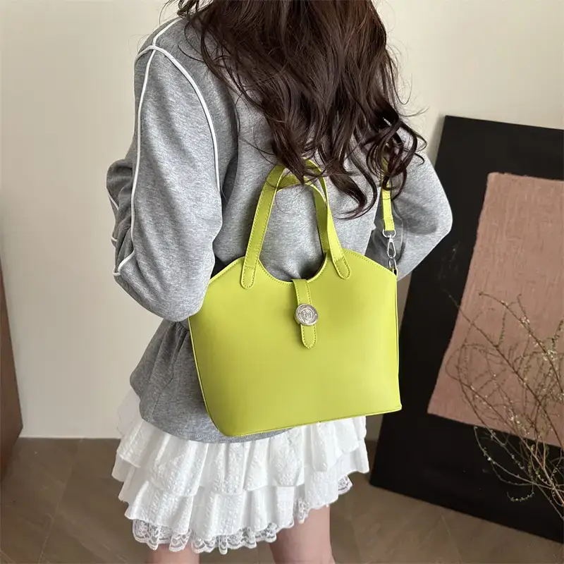 Women's Textured Shoulder Bag White Beige New Arrival — feature 28