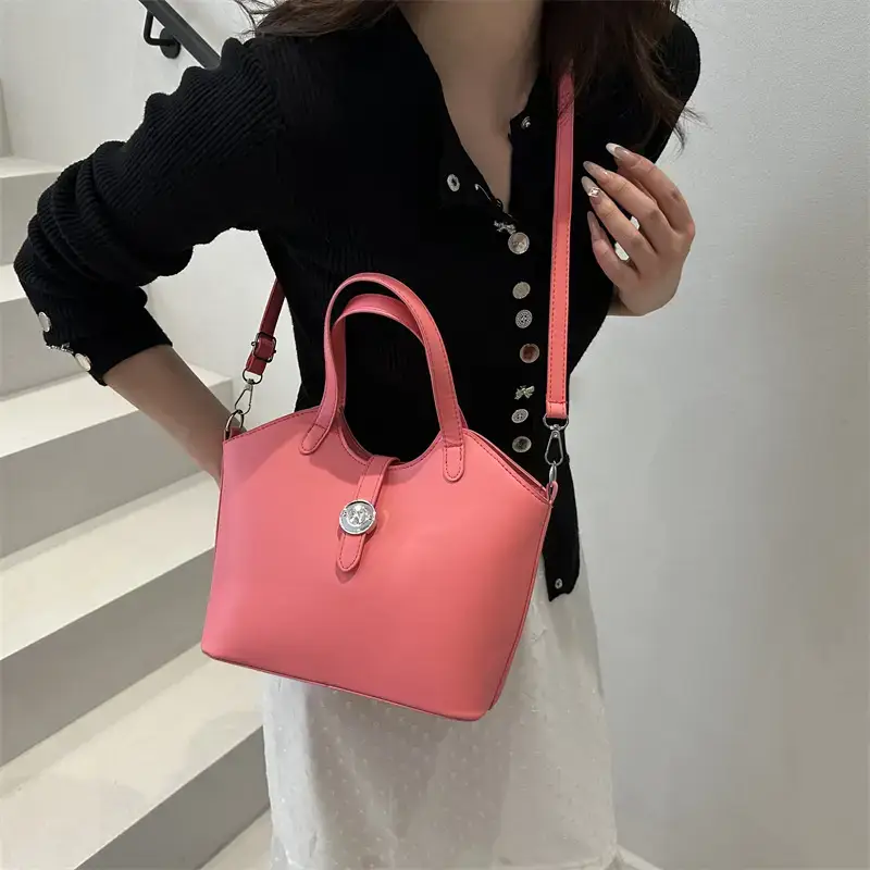 Women's Textured Shoulder Bag White Beige New Arrival — feature 41