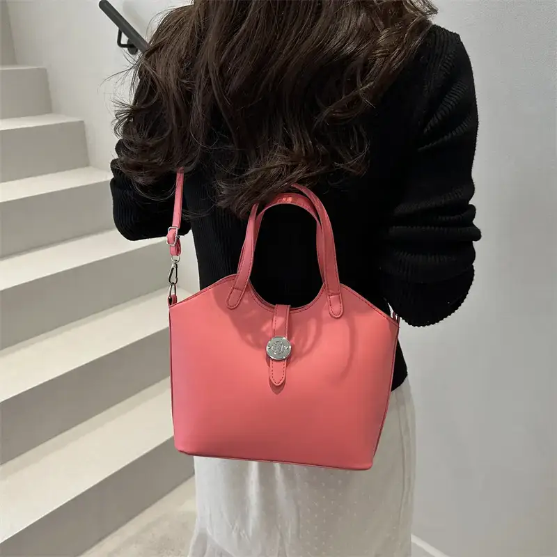 Women's Textured Shoulder Bag White Beige New Arrival — feature 42
