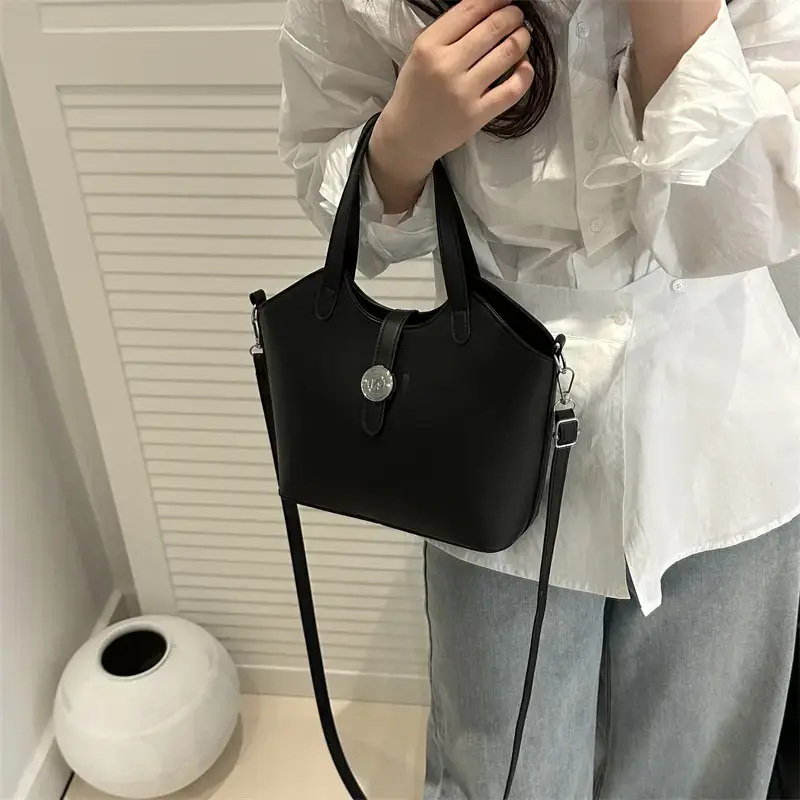 Women's Textured Shoulder Bag White Beige New Arrival — feature 47