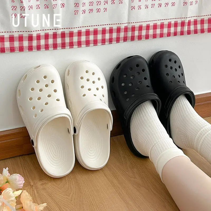 Pink Clog Sandals for Men, Soft Soles, Anti-Odor, Non-Slip