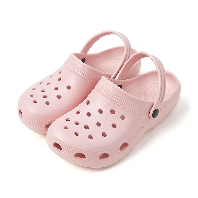 Pink Clog Sandals for Men, Soft Soles, Anti-Odor, Non-Slip