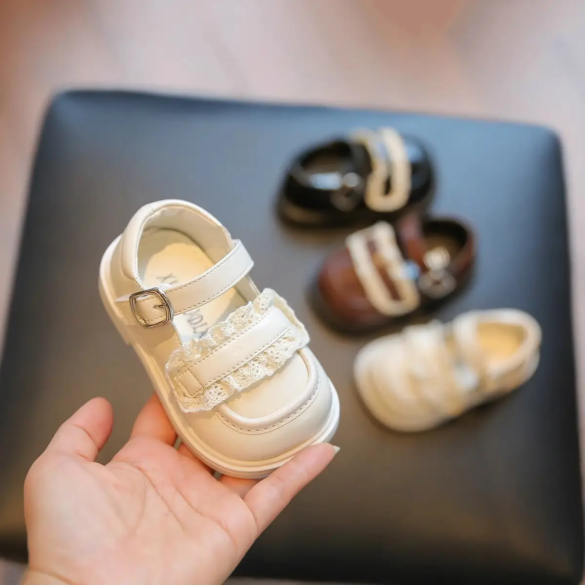 Baby Girls Spring Shoes Retro Soft Sole 2Yrs
