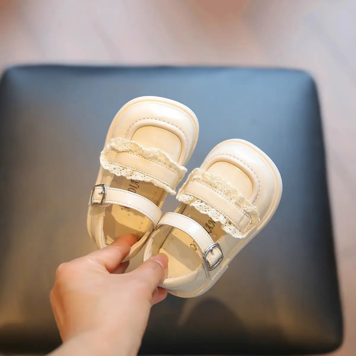 Baby Girls Spring Shoes Retro Soft Sole 2Yrs