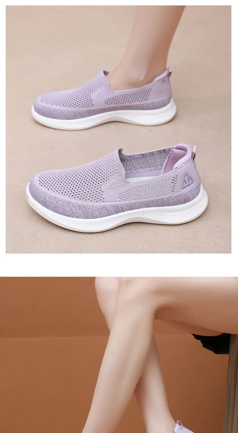 Women's Spring and Autumn New Breathable Wear-Resistant Non-Slip Versatile Fashion Slip-On Shoes Cross-Border Wholesale Lazy Wear-Resistant Slip-Ons — feature 18