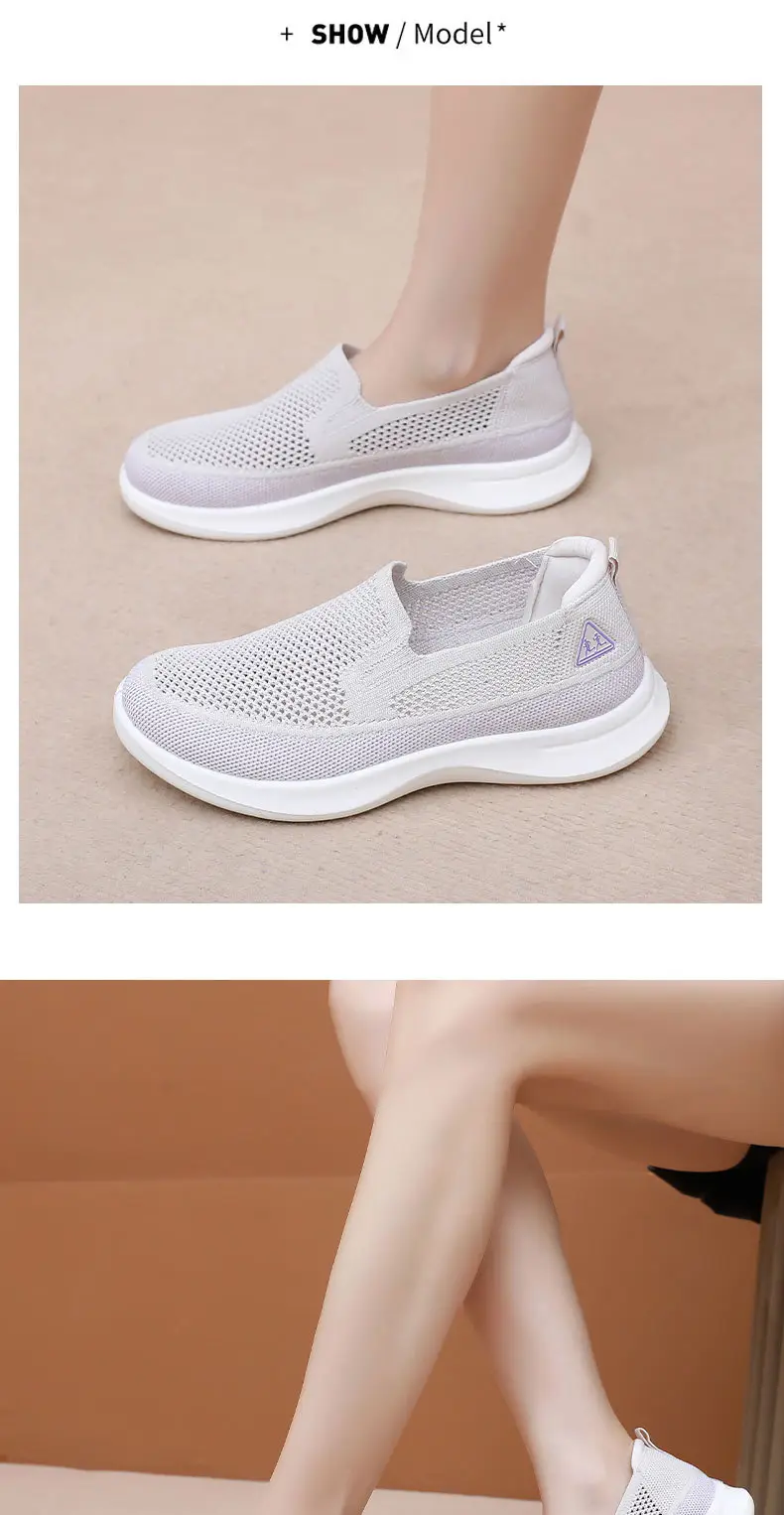 Women's Spring and Autumn New Breathable Wear-Resistant Non-Slip Versatile Fashion Slip-On Shoes Cross-Border Wholesale Lazy Wear-Resistant Slip-Ons — feature 22