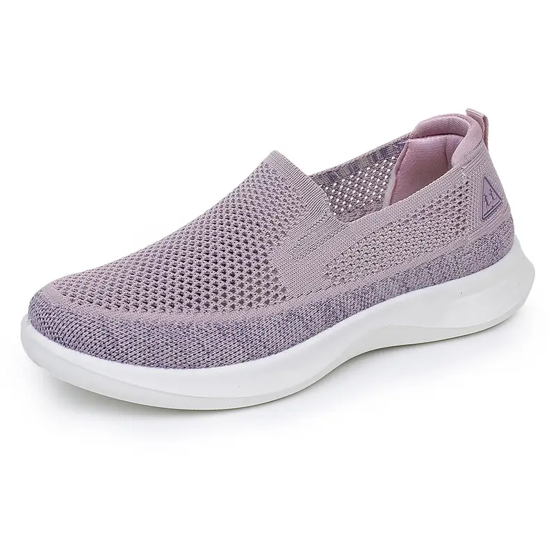 Women's Spring and Autumn New Breathable Wear-Resistant Non-Slip Versatile Fashion Slip-On Shoes Cross-Border Wholesale Lazy Wear-Resistant Slip-Ons - Image 3
