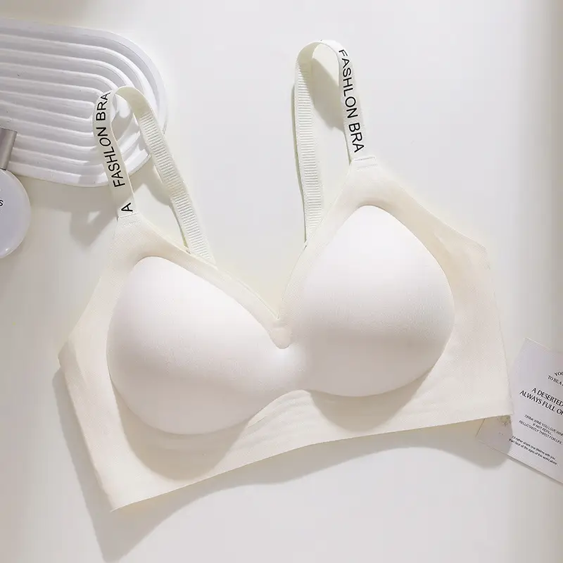 Seamless Back Bra for Women with Push-Up Straps - Image 2