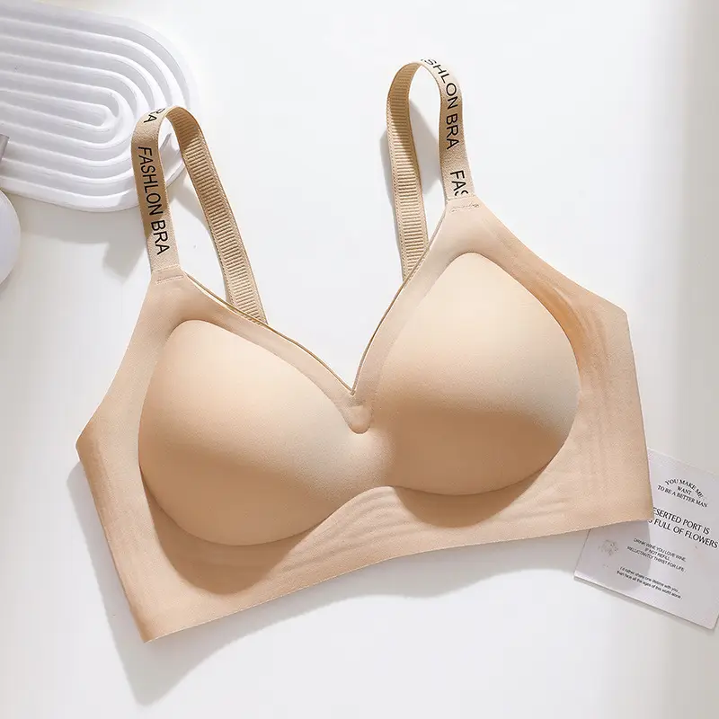 Seamless Back Bra for Women with Push-Up Straps - Image 3