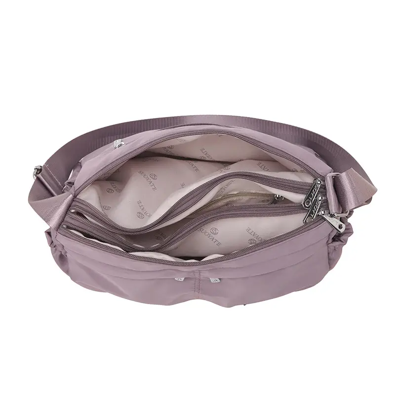 2025 New Nylon Crossbody Bag Women's All-match Casual Multi-layer Small Bag Portable Shoulder Bag - Image 10