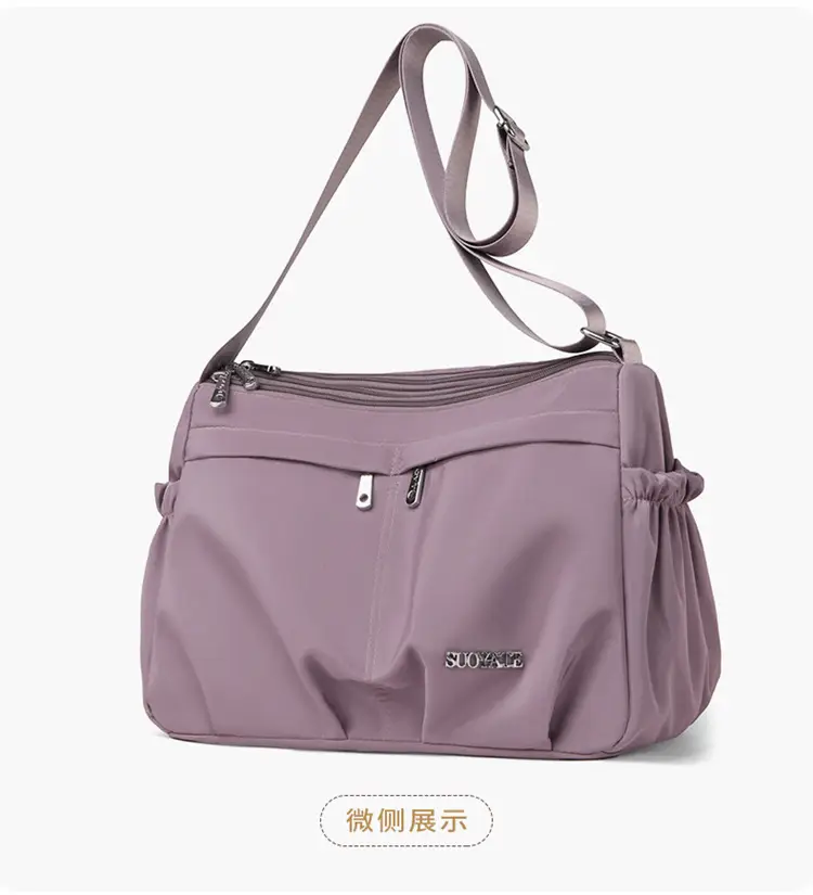 2025 New Nylon Crossbody Bag Women's All-match Casual Multi-layer Small Bag Portable Shoulder Bag — feature 11