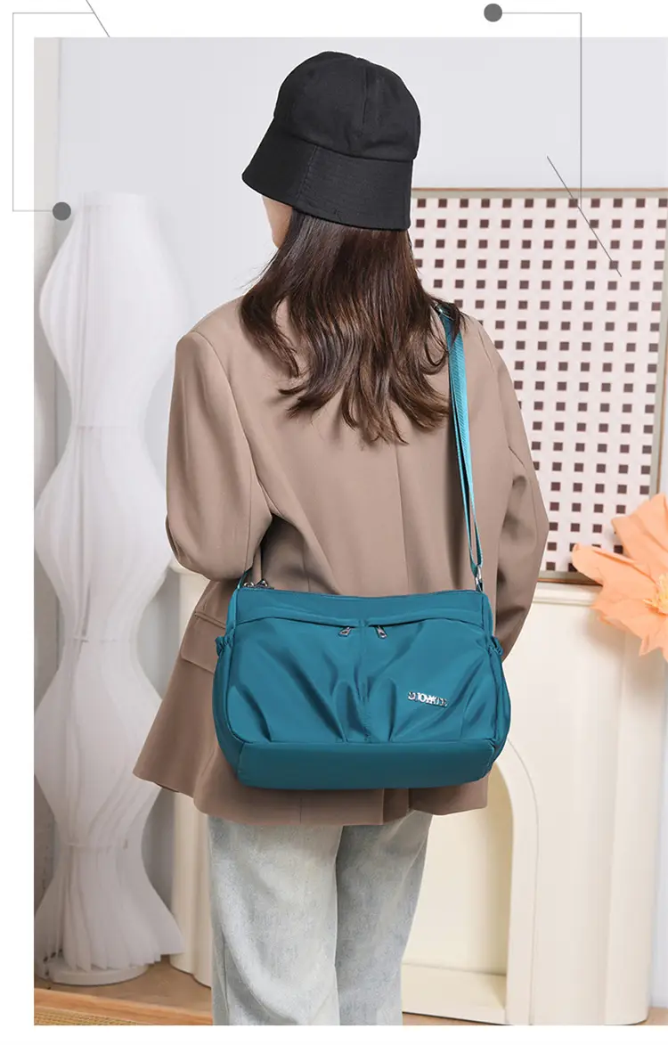2025 New Nylon Crossbody Bag Women's All-match Casual Multi-layer Small Bag Portable Shoulder Bag — feature 24
