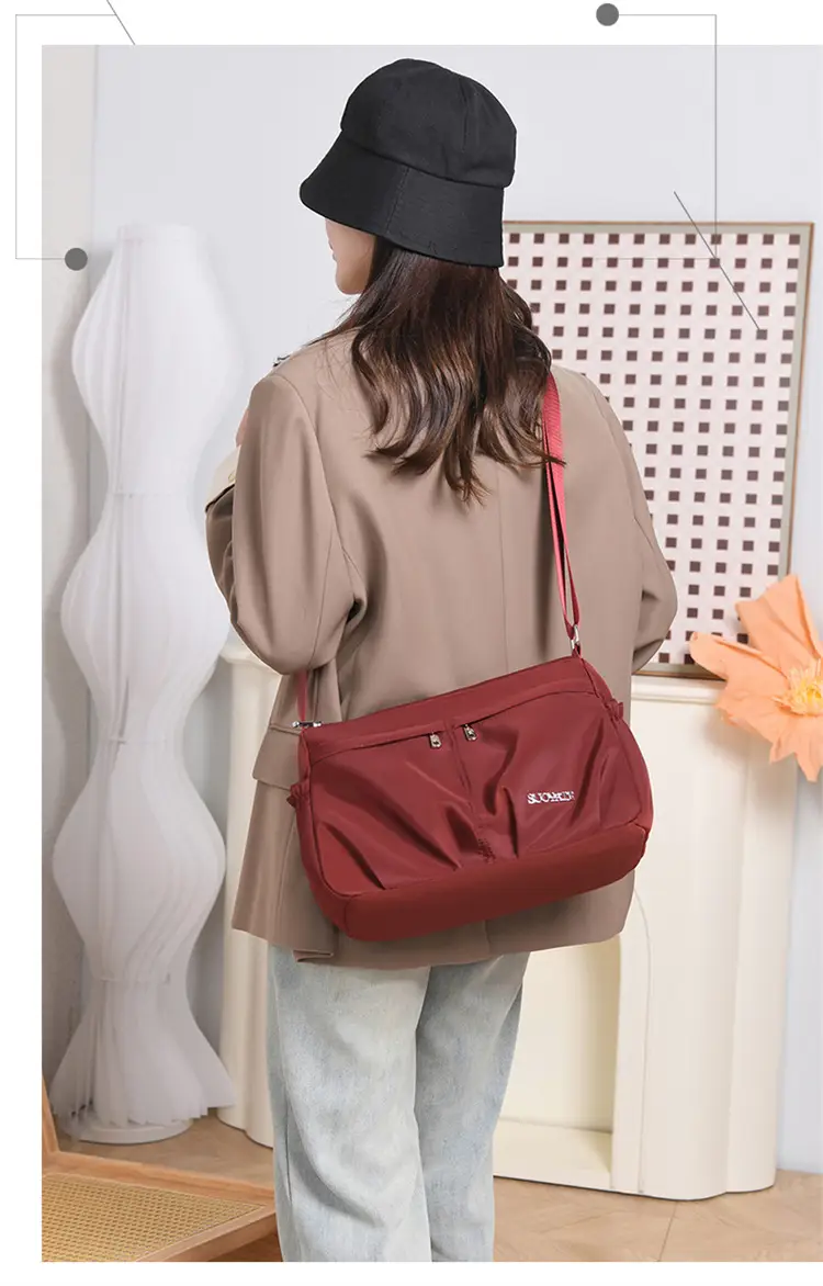 2025 New Nylon Crossbody Bag Women's All-match Casual Multi-layer Small Bag Portable Shoulder Bag — feature 28