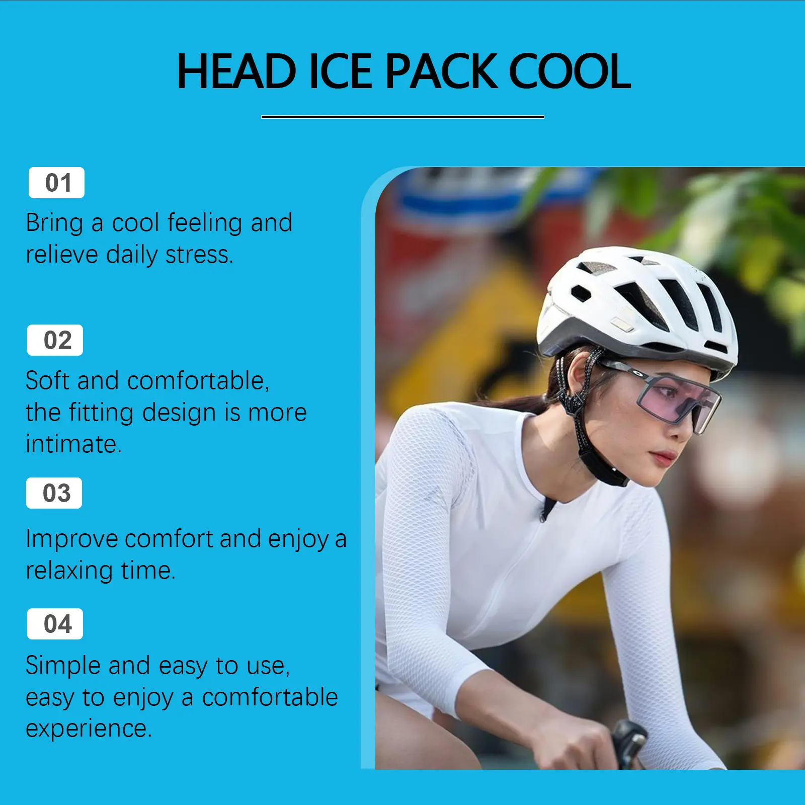 Head Ice Pack Cooler for Hot Weather - Image 5