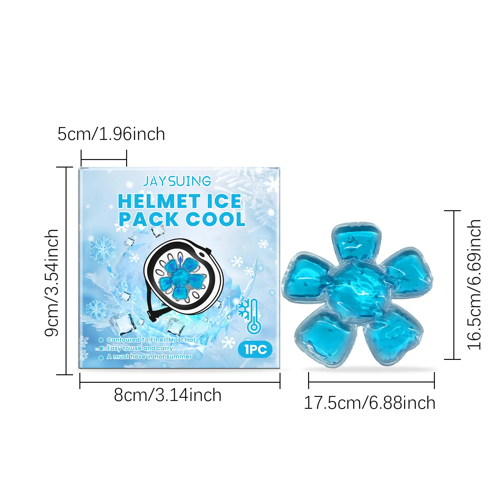 Head Ice Pack Cooler for Hot Weather — feature 4