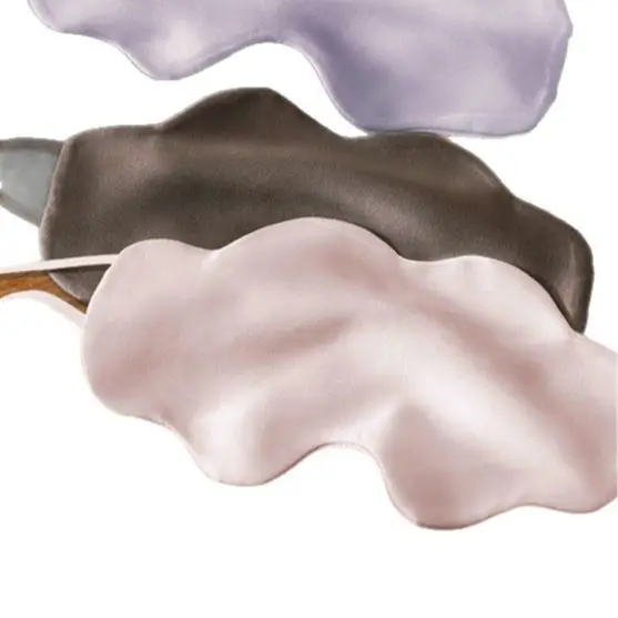 Silk Eye Mask Special for Sleep 100% Mulberry Silk Women's Sleep Shading to Relieve Fatigue Cloud Eye Mask