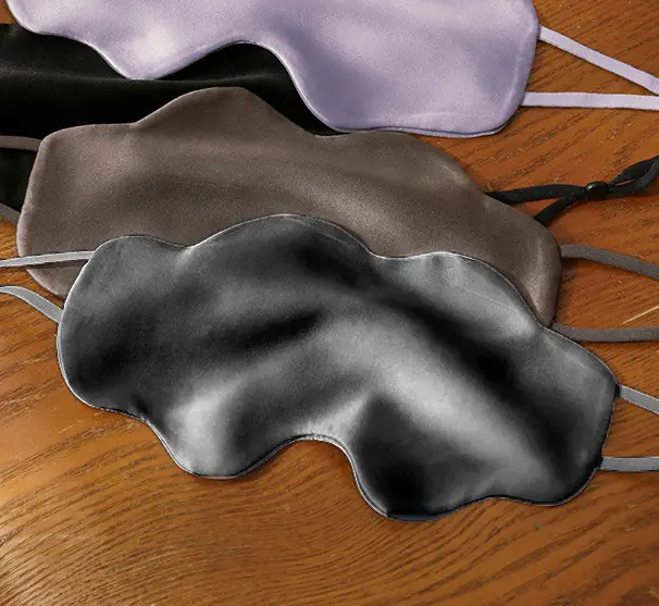 Silk Eye Mask Special for Sleep 100% Mulberry Silk Women's Sleep Shading to Relieve Fatigue Cloud Eye Mask