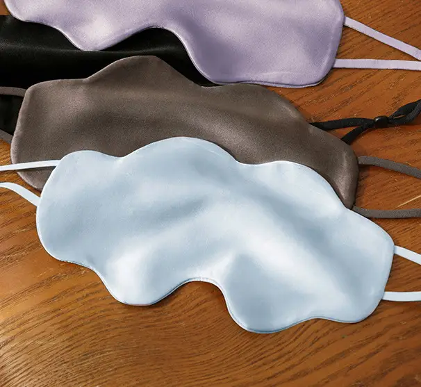 Silk Eye Mask Special for Sleep 100% Mulberry Silk Women's Sleep Shading to Relieve Fatigue Cloud Eye Mask
