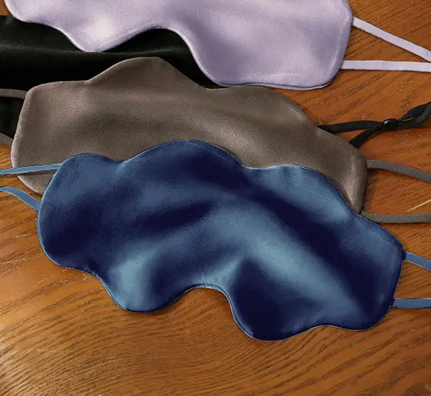 Silk Eye Mask Special for Sleep 100% Mulberry Silk Women's Sleep Shading to Relieve Fatigue Cloud Eye Mask