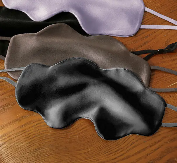 Silk Eye Mask Special for Sleep 100% Mulberry Silk Women's Sleep Shading to Relieve Fatigue Cloud Eye Mask