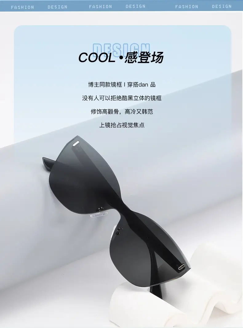 Cat's Eye Polarized Sunglasses UV Protection White Frame β feature 7
