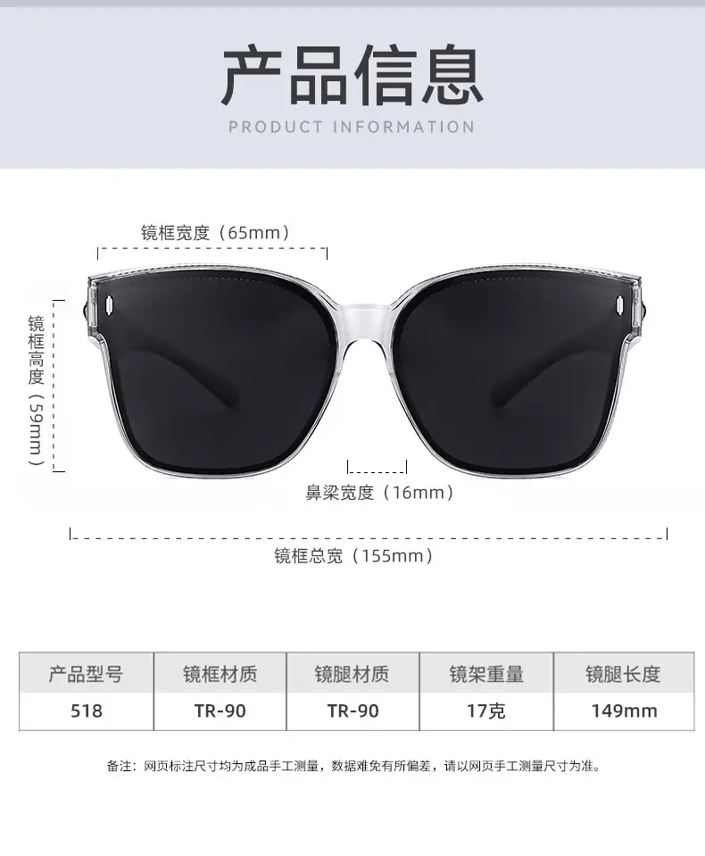 Men Polarized Sunglasses Black Frame Anti-Glare Outdoor β feature 31
