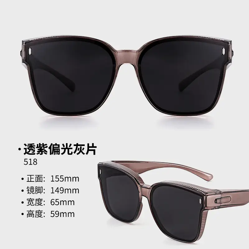 Men Polarized Sunglasses Black Frame Anti-Glare Outdoor - Image 4
