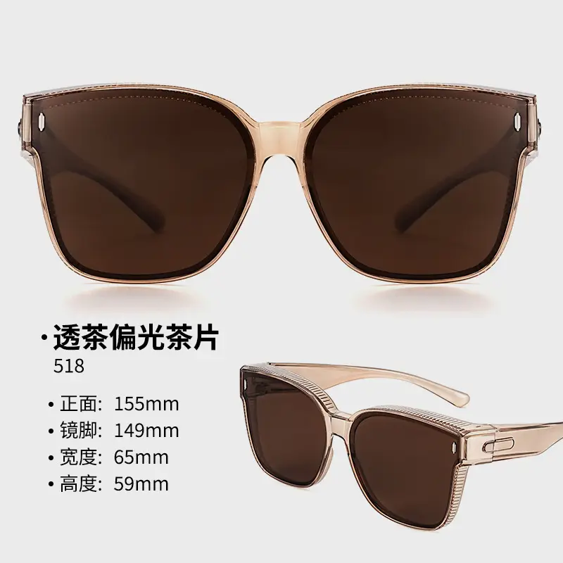 Men Polarized Sunglasses Black Frame Anti-Glare Outdoor - Image 5