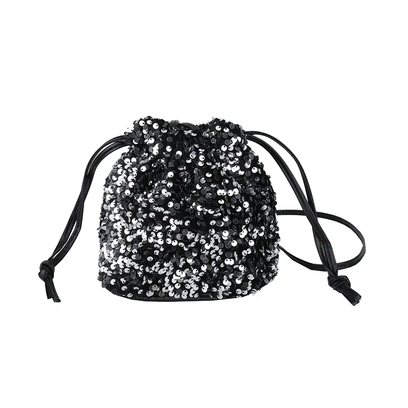 Sequined Crossbody Bag for Women 2025