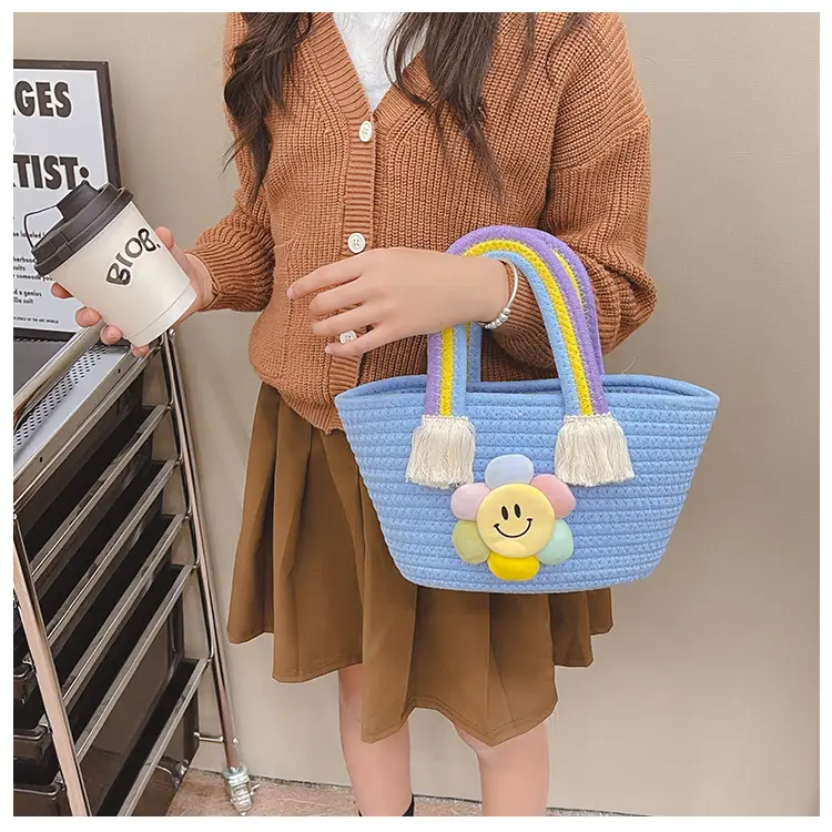 Children's Rainbow Cartoon Handbag Set of 3 — feature 2