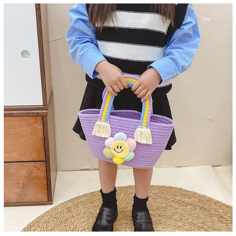 Children's Rainbow Cartoon Handbag Set of 3 — feature 4