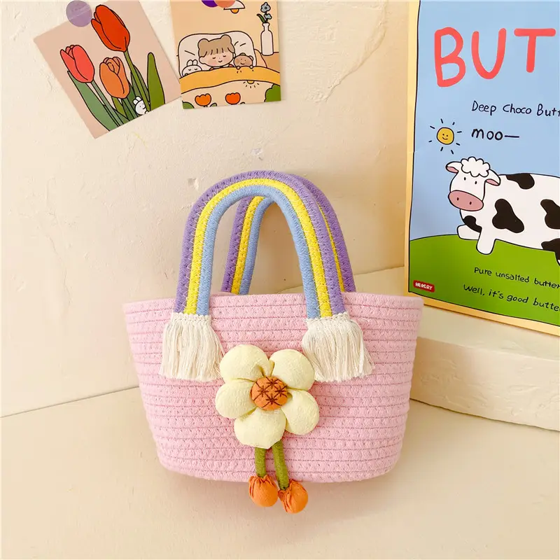Children's Rainbow Cartoon Handbag Set of 3 - Image 9