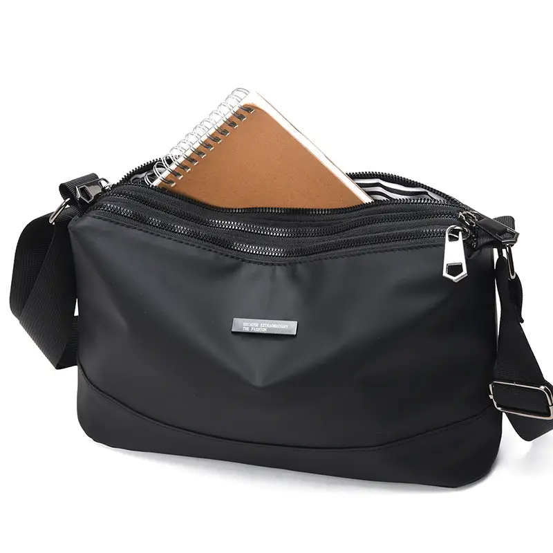 Korean Style Water-Repellent Crossbody Bag for Men - Image 6