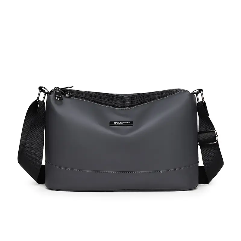 Korean Style Water-Repellent Crossbody Bag for Men - Image 2
