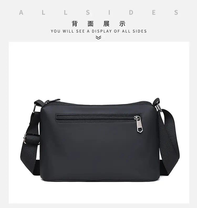 Korean Style Water-Repellent Crossbody Bag for Men — feature 11