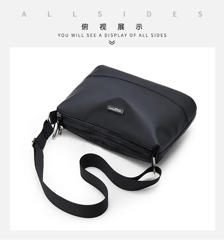 Korean Style Water-Repellent Crossbody Bag for Men — feature 13