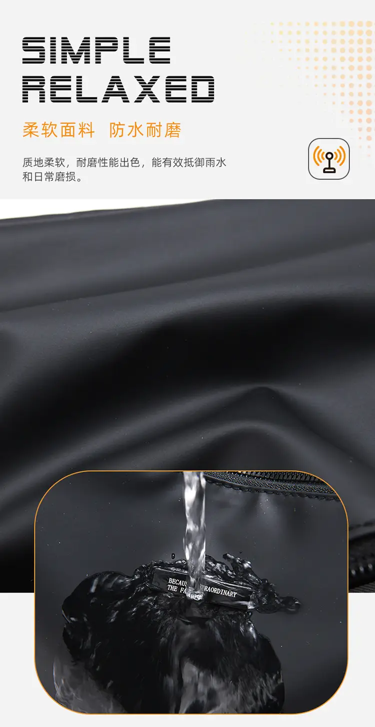 Korean Style Water-Repellent Crossbody Bag for Men — feature 16