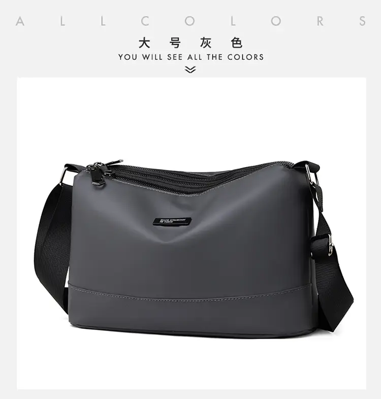 Korean Style Water-Repellent Crossbody Bag for Men — feature 21